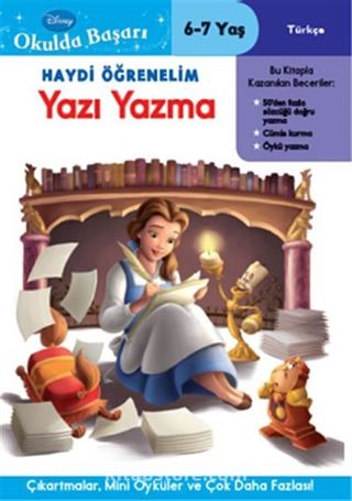 Haydi Öğrenelim Yazı Yazma 6-7 Yaş / Disney Okulda Başarı 8 (Prenses)