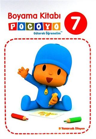 Pocoyo Gülerek Öğrenelim Boyama Kitabı 7