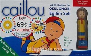 Caillou Akıllı Kalem ile Okul Öncesi Eğitim Seti (Kutulu)