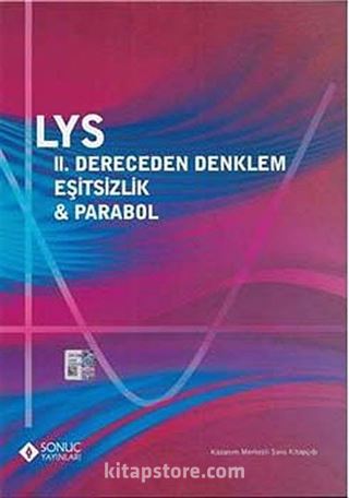 LYS II. Dereceden Denklem Eşitsizlik-Parabol