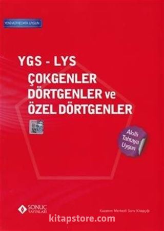 YGS-LYS Çokgenler Dörtgenler ve Özel Dörtgenler