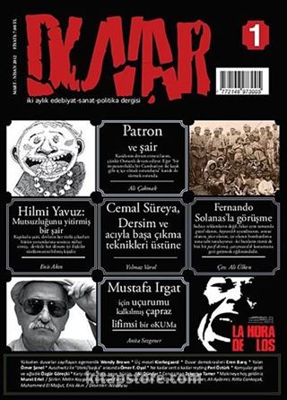 Duvar İki Aylık Edebiyat-Sanat-Politika Dergisi Sayı:1 Mart - Nisan 2012