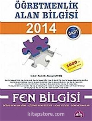 Öğretmenlik Alan Bilgisi Fen Bilgisi