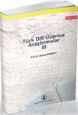 Türk Dili Üzerine Araştırmalar 3.Cilt