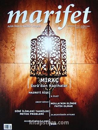 Marifet Aylık İlim ve Kültür Dergisi Sayı:9 Haziran 2013