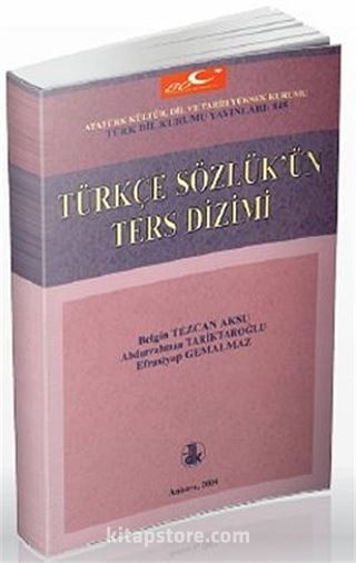 Türkçe Sözlük'ün Ters Dizimi