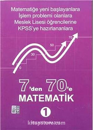 7'den 70'e Matematik 1