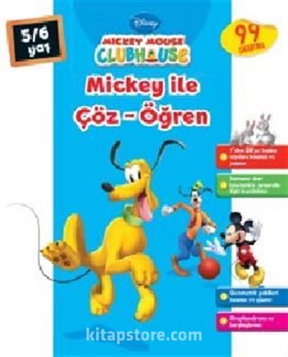 Mickey ile Çöz Öğren (5-6 Yaş)