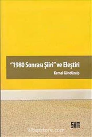 1980 Sonrası Şiiri ve Eleştiri