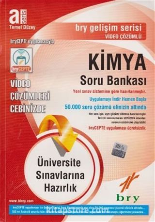 A Serisi Temel Düzey Kimya Soru Bankası - Video çözümlü