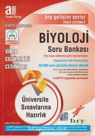 A Serisi Temel Düzey Biyoloji Soru Bankası - Video çözümlü