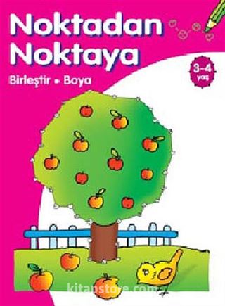 Noktadan Noktaya Birleştir Boya (3-4 Yaş)