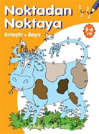 Noktadan Noktaya Birleştir Boya (5-6 Yaş)