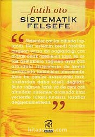 Sistematik Felsefe