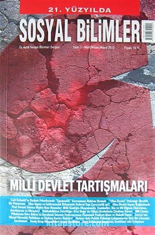 Sosyal Bilimler Üç Aylık Sosyal Bilimler Dergisi Sayı:3 Mart-Nisan-Mayıs 2013