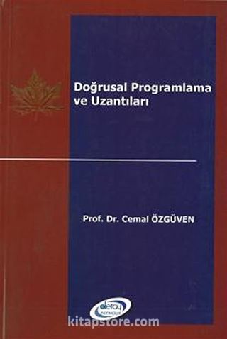 Doğrusal Programlama ve Uzantıları