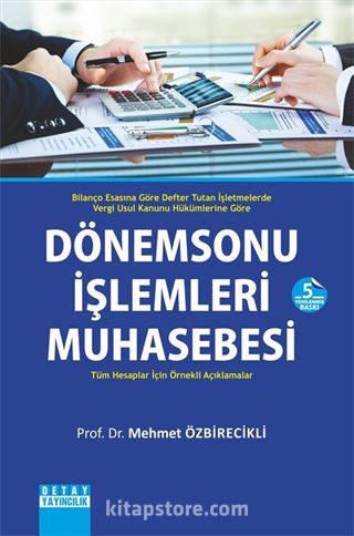 Dönemsonu İşlemleri Muhasebesi