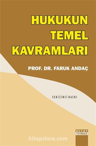 Hukukun Temel Kavramları (Faruk Andaç)