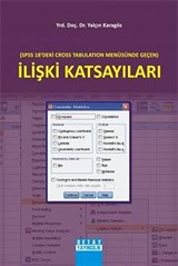 İlişki Katsayıları (SPSS 18'deki CROSS Tabulation Menüsünde Geçen