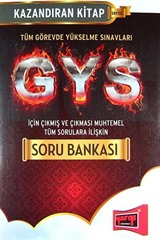 GYS İçin Çıkmış ve Çıkması Muhtemel Tüm Sorulara İlişkin Soru Bankası