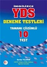 İngilizce YDS Deneme Testleri Tamamı Çözümlü 10 Test