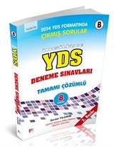 İngilizce YDS Deneme Testleri Tamamı Çözümlü 8 Deneme