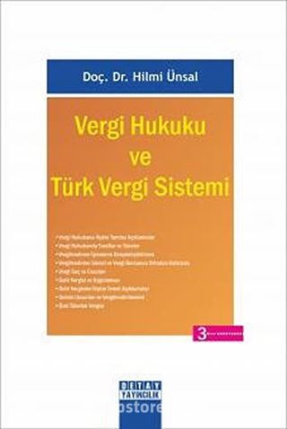 Vergi Hukuku ve Türk Vergi Sistemi