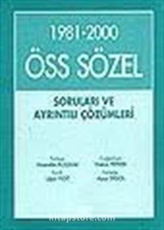 1981-2000 ÖSS Sözel Soruları Ayrıntılı Çözümleri