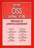 1981-2000 ÖSS Sayısal-Sözel Soruları ve Ayrıntılı Çözümleri