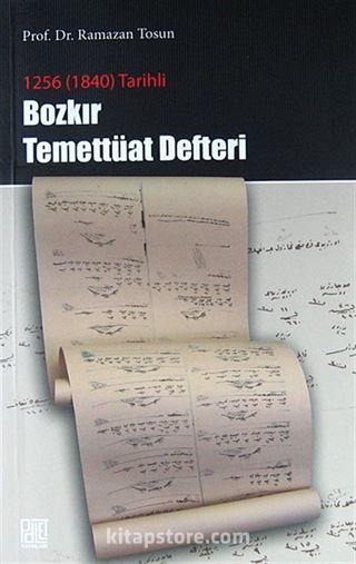 1256 (1840) Tarihli Bozkır Temettüat Defteri