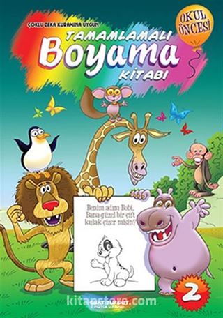 Tamamlamalı Boyama Kitabı 2