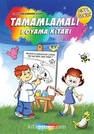 Tamamlamalı Boyama Kitabı 3