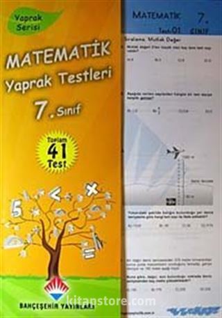 Matematik Yaprak Testleri 7. Sınıf