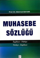 Muhasebe Sözlüğü İngilizce Türkçe -Türkçe İngilizce