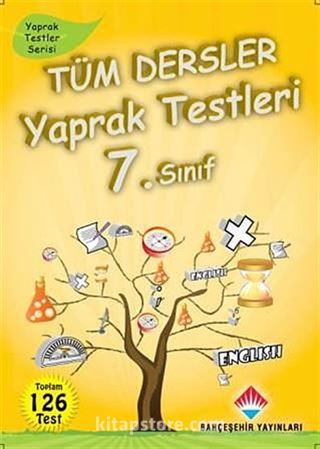 7. Sınıf Tüm Dersler Yaprak Testleri