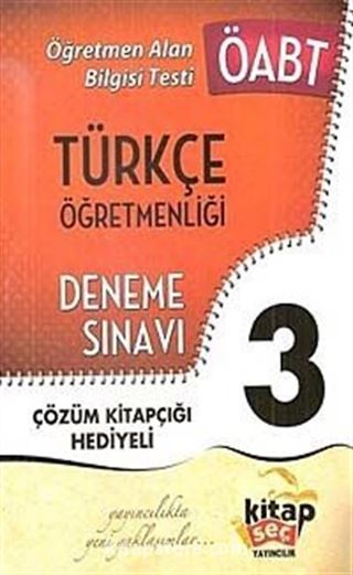 ÖABT Türkçe Öğretmenliği 3 Deneme Sınavı