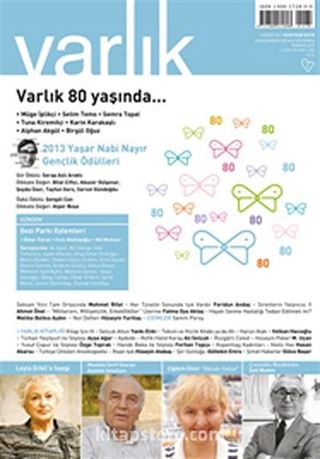 Varlık Aylık Edebiyat ve Kültür Dergisi Temmuz 2013