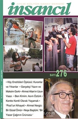 İnsancıl Aylık Kültür ve Sanat Dergisi Sayı:276 Temmuz 2013