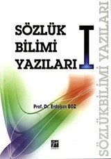 Sözlük Bilimi Yazıları 1