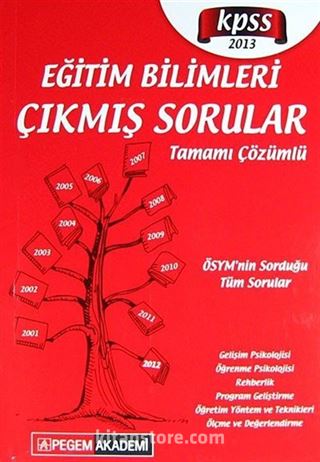 2013 KPSS Eğitim Bilimleri Çıkmış Sorular Tamamı Çözümlü