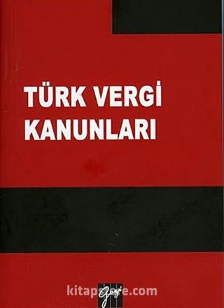 Türk Vergi Kanunları (Cep Boy)