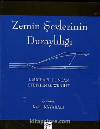 Zemin Şevlerinin Duraylılığı