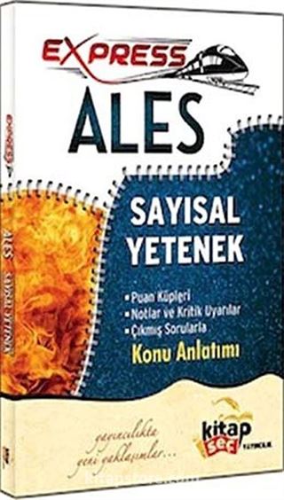 2013 Express ALES Sayısal Yetenek Konu Anlatımı