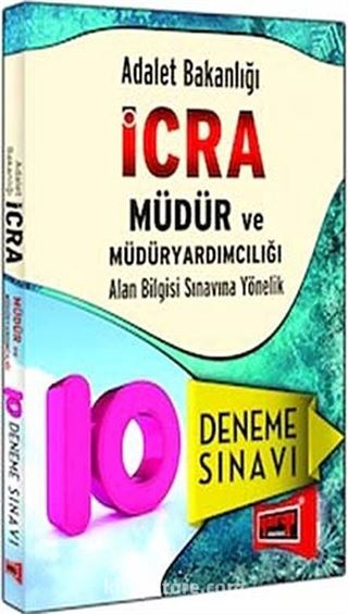 Adalet Bakanlığı İcra Müdür ve Müdüryardımcılığı Alan Bilgisi Sınavına Yönelik