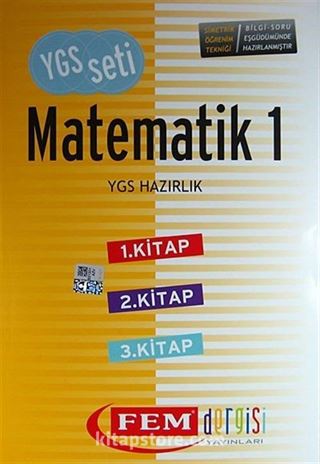 Simetrik YGS Matematik Hazırlık Seti 1 (3 Kitap)