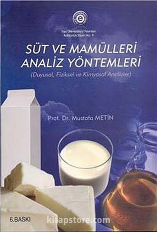 Süt ve Mamülleri Analiz Yöntemleri