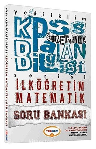 KPSS Öğretmenlik Alan Bilgisi İlköğretim Matematik Soru Bankası