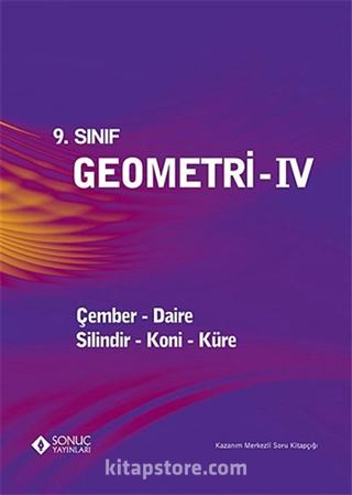 9. Sınıf Geometri 4 Çember-Daire-Silindir-Koni-Küre