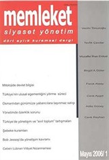 Memleket Dergisi Sayı:1 Yıl:2006