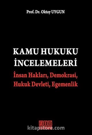 Kamu Hukuku İncelemeleri